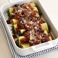 Spinach and Feta Cannelloni