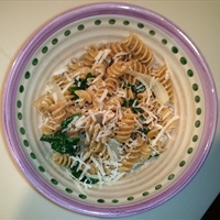 Spinach Garlic Pasta