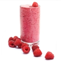 Spinach Raspberry Flaxseed Oil Shake
