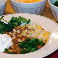 Steak and White Bean Chili Steak and White Bean Chili