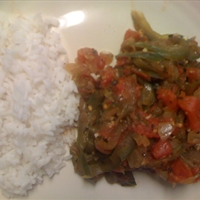 Steak with Sweet Pepper Sauce