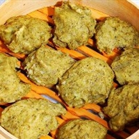 Steamed Spinach Dumplings(Paneer Palak Koftas)