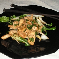 Stir Fry Basil Chicken