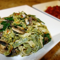 Straw and Hay Fettuccine