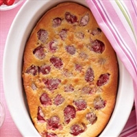Strawberry Clafouti