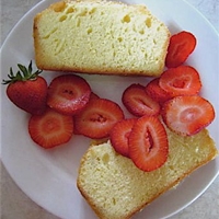 Strawberry Lemon Bavarian Cake