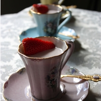 Strawberry Panna Cotta