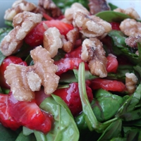 Strawberry Spinach Salad