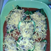 Stuffed Poblano Peppers