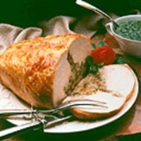 Stuffed Turkey Breast with Pesto Sauce