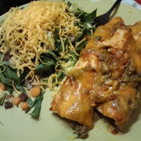 Super Easy Beef Enchiladas