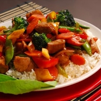 Sweet & Sour Pork Stir-Fry