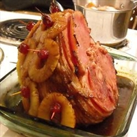 Tangy Honey Glazed Ham