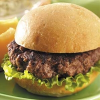 Teriyaki Beef Burgers  