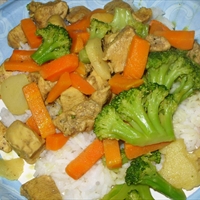 Thai Curry Chicken and Vegetables Thai Curry Chicken and Vegetables