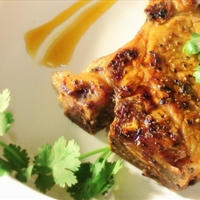 Thai Marinated Pork w/ Ginger Gastrique