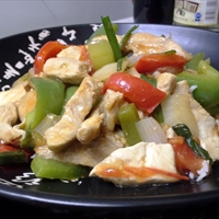 Thai Sweet & Sour Pork over Basmati