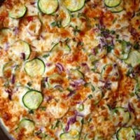 Thin-Crust Thai Chicken Pizza (like Papa Murphy's)