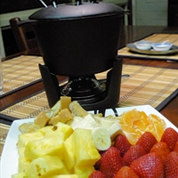 Toblerone Chocolate Fondue