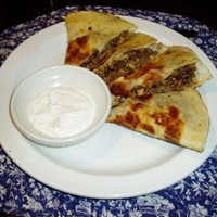 Tortilla Foldover with Beef