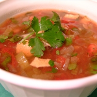 Tortilla Lime Soup (Vegan)