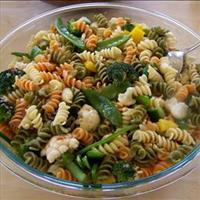 Tri-color Rotini Salad with Vegetables