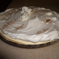Triple Layer Eggnog Pie