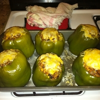 Turkey and Quinoa Mexican Stuffed Peppers Turkey and Quinoa Mexican Stuffed Peppers