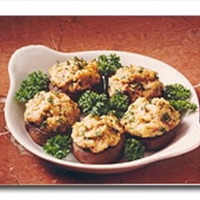 Turkey, Bacon Mushroom Caps