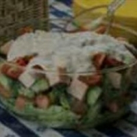 Turkey Layered Salad