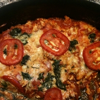 Turkey Pizza Bake