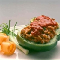 Turkey Stuffed Green Peppers Turkey Stuffed Green Peppers