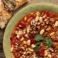 Tuscany Rice and Bean Soup