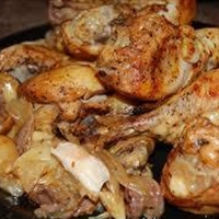 Twenty-Garlic Chicken Dinner