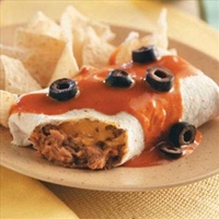 Beef & Bean Enchiladas