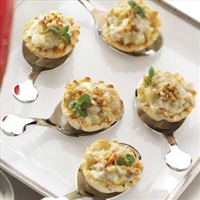 Apple-Nut Blue Cheese Tartlets