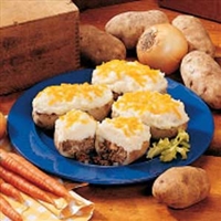 Beef and Potato Boats