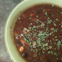 Vegan Black Bean Soup