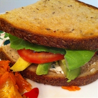 Vegetarian BLT with Avacado