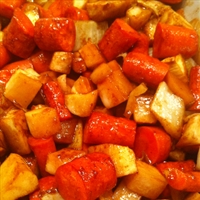 Veggie: Hoisin-Caramelized Root Vegetables