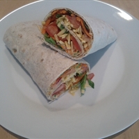 Veggie Hummus Wraps