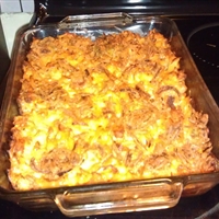 Velveeta Hamburger and Noodle Casserole