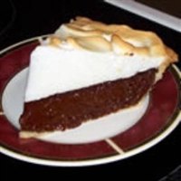 Vern's Chocolate Pie