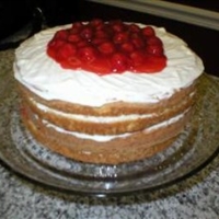 Viennese Cherry Cheese Torte
