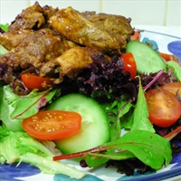 Warm Moroccan Chicken Salad