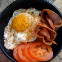 Welsh Bubble and Squeak Breakfast Bowl