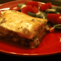 White Veggie Lasagna