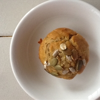 Whole wheat  carrot muffin