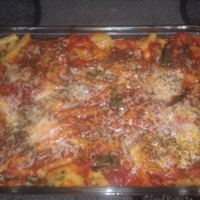 Ziti Spinach Bake