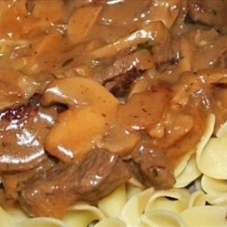 Beef Stroganoff
